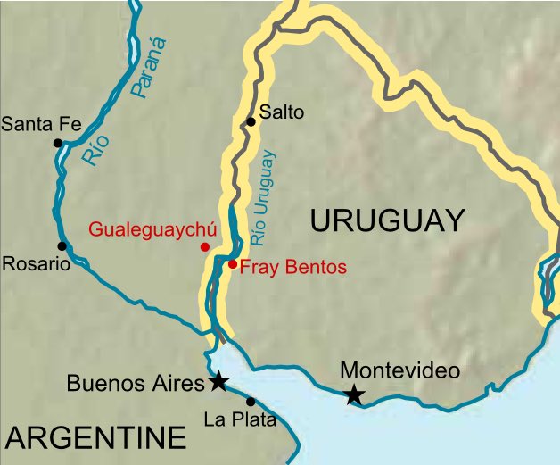 Gualeguaychú marcha nuevamente en rechazo a pasteras